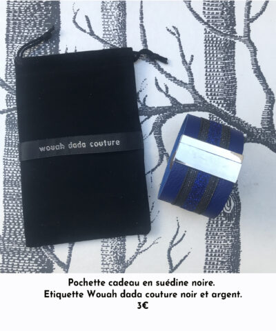 Pochette Cadeau pour bracelet cuir manchette