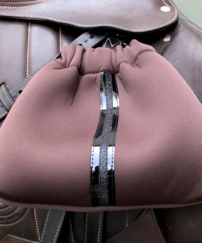 housses d'étriers marron