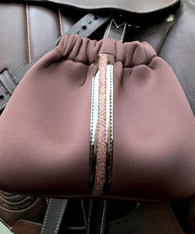 housses pour étriers marron