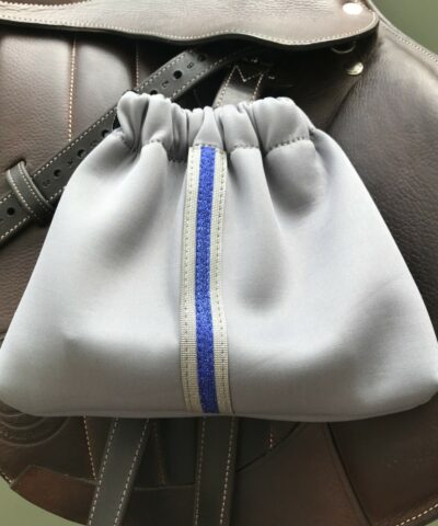 pochons d'étriers gris