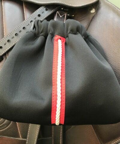 pochons d'étriers noirs