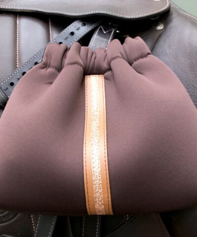 protections d'étriers marron