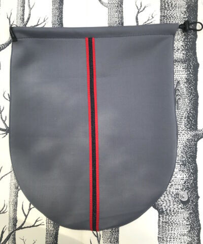 sac pour bombe équitation gris