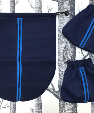 sac pour casque équitation bleu marine