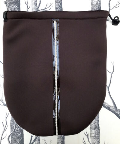 sac pour casque équitation-marron