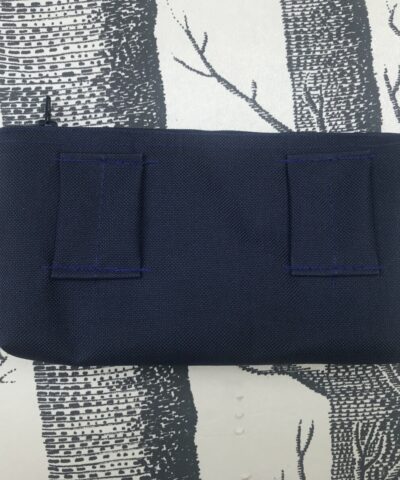 pochette de ceinture pour téléphone équitation bleu marine paillettes bleu givré bleu nuit